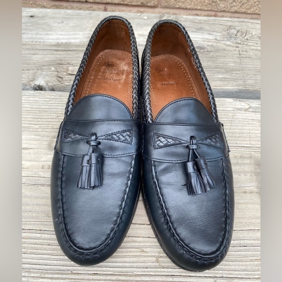 Allen Edmonds MAXFIELD Tassel Loafer Leather USA Made Black Size 13 D